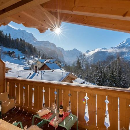 Panoramapark Soleil Chalet E Leilighet Wengen Eksteriør bilde