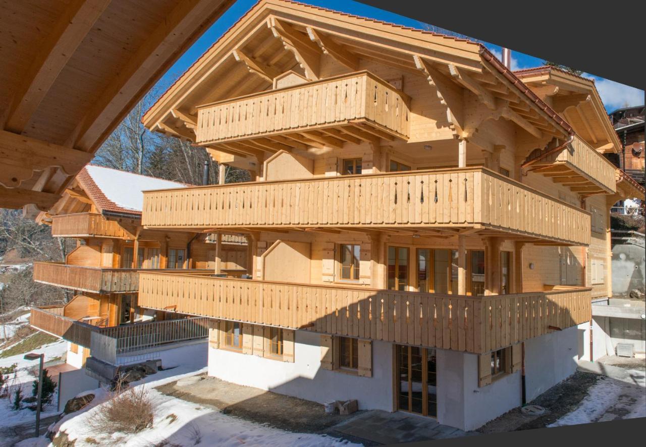 Panoramapark Soleil Chalet E Leilighet Wengen Eksteriør bilde