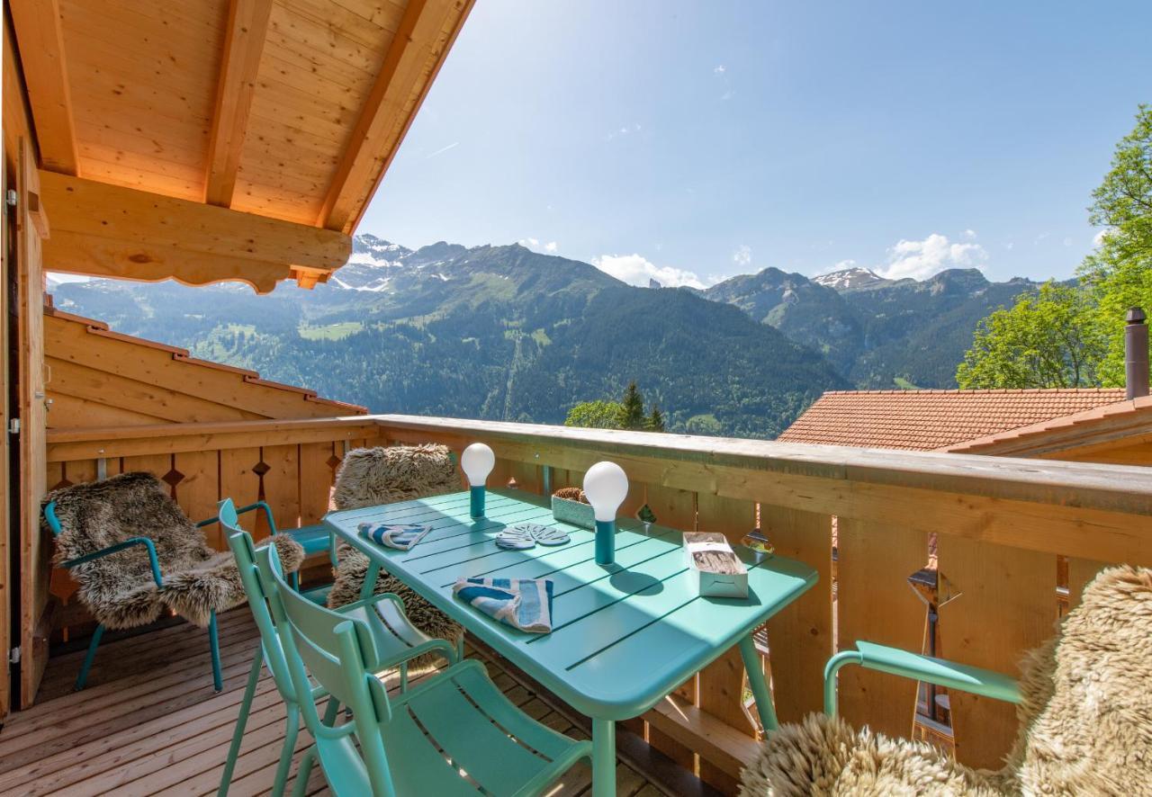 Panoramapark Soleil Chalet E Leilighet Wengen Eksteriør bilde