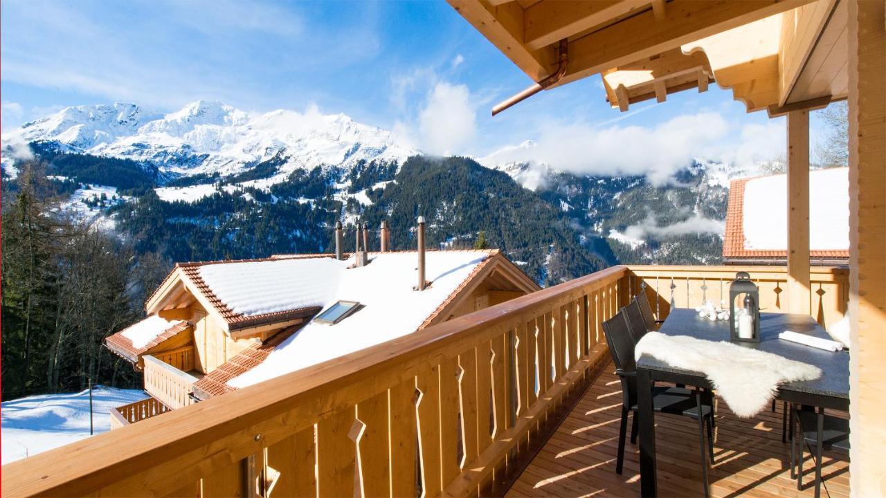 Panoramapark Soleil Chalet E Leilighet Wengen Eksteriør bilde